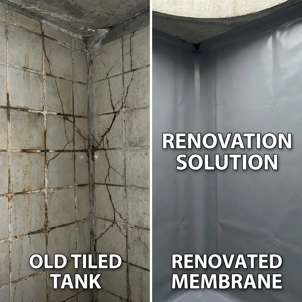 Fayans Su Deposu İzolasyonu: Derz Boşalması ve Su Kaçağı Çözümü