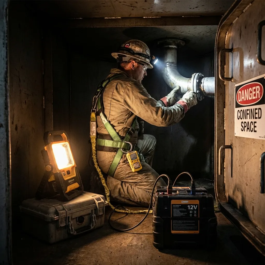 Su Deposu Temizliğinde İş Güvenliği ve Aydınlatma